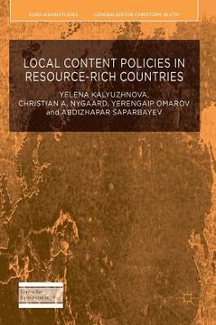 portada Local Content Policies in Resource-Rich Countries (en Inglés)