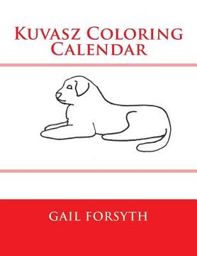 portada Kuvasz Coloring Calendar (in English)