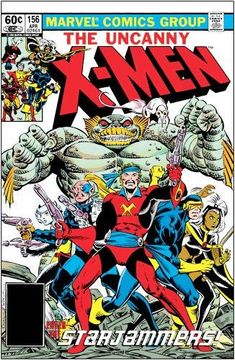 portada X-Men: Starjammers by Dave Cockrum 