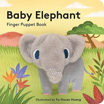 portada Baby Elephant: Finger Puppet Book (Little Finger Puppet Board Books) (in English)