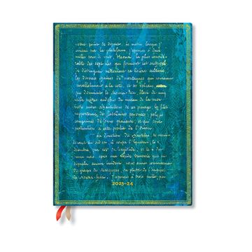portada Paperblanks | 2024 Verne, Twenty Thousand Leagues | Embellished Manuscript Collection | 18-Month Flexi | Ultra | Vertical | 224 pg | 80 gsm (Embellished Manuscripts Collection) (in English)