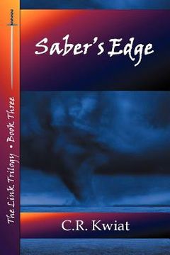portada saber's edge - book three of the link trilogy (in English)