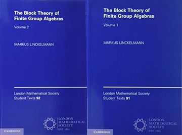 portada The Block Theory of Finite Group Algebras 2 Paperback Book set (London Mathematical Society Student Texts) (en Inglés)