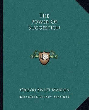 portada the power of suggestion (in English)