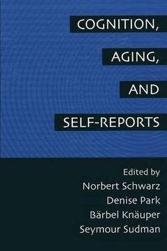 portada Cognition, Aging and Self-Reports