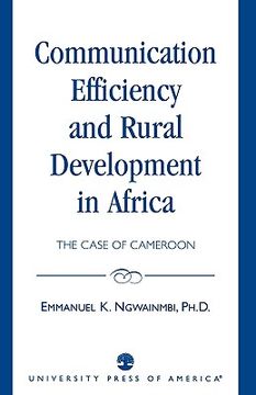 portada communication efficiency and rural development in africa: the case of cameroon (en Inglés)