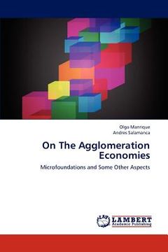 portada on the agglomeration economies (en Inglés)