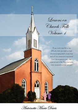 portada lessons on church folk - volume 1 (en Inglés)