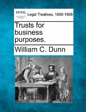 portada trusts for business purposes. (en Inglés)