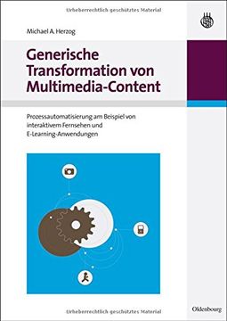 portada Generische Transformation Von Multimedia-Content (German Edition)