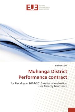 portada Muhanga District Performance contract (en Inglés)