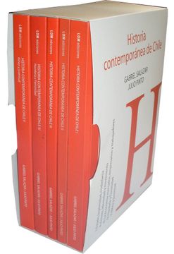 portada Historia Contemporánea de Chile. 5 Tomos