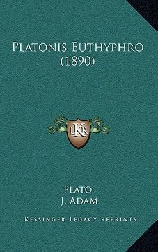 portada platonis euthyphro (1890) (en Inglés)