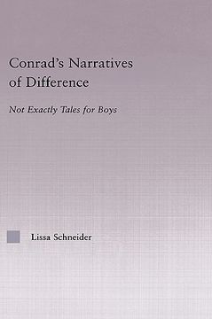 portada conrad's narratives of difference: not exactly tales for boys (en Inglés)