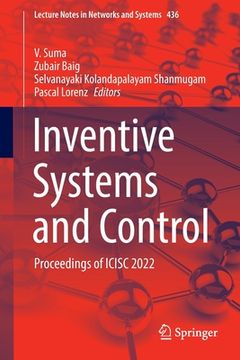 portada Inventive Systems and Control: Proceedings of Icisc 2022
