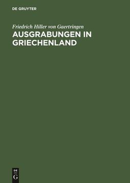 portada Ausgrabungen in Griechenland (in German)