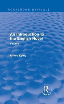 portada An Introduction to the English Novel (in English)