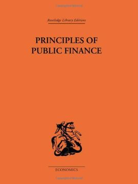 portada Principles of Public Finance (en Inglés)