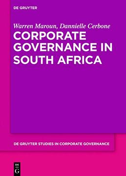 portada Corporate Governance in South Africa (en Inglés)