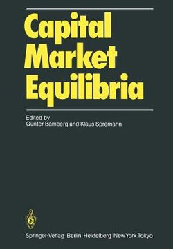 portada capital market equilibria (in English)