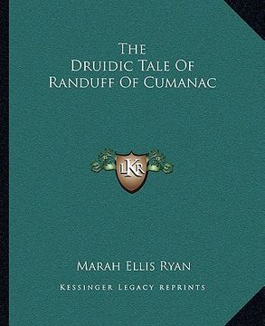 portada the druidic tale of randuff of cumanac