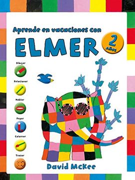 portada Aprende En Vacaciones Con Elmer. 2 Años