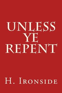 portada Unless Ye Repent