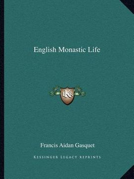 portada english monastic life (en Inglés)