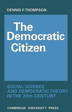 portada The Democratic Citizen Paperback (en Inglés)