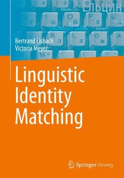 portada Linguistic Identity Matching (in English)