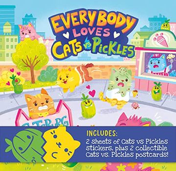 portada Everybody Loves Cats Vs Pickles (en Inglés)
