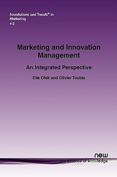 portada marketing and innovation management (en Inglés)