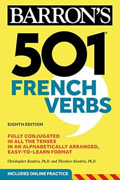 portada 501 French Verbs (Barron'S 501 Verbs) (in French)