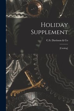 portada Holiday Supplement: [catalog] (en Inglés)