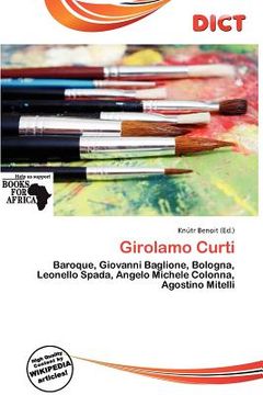 portada girolamo curti (en Inglés)