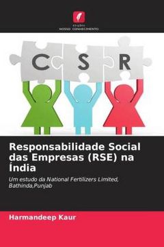 portada Responsabilidade Social das Empresas (Rse) na Índia: Um Estudo da National Fertilizers Limited, Bathinda,Punjab