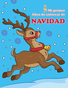 portada Mi primer libro de colorear de Navidad