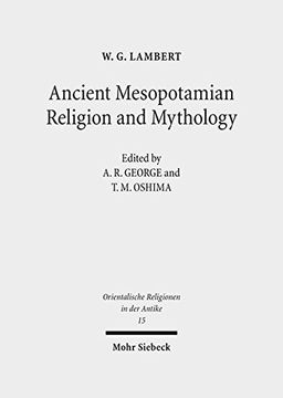 portada Ancient Mesopotamian Religion and Mythology: Selected Essays