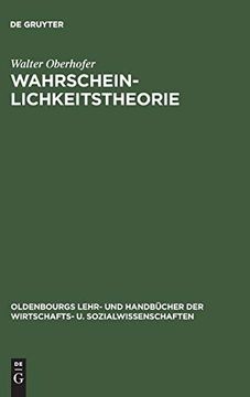portada Wahrscheinlichkeitstheorie (en Alemán)
