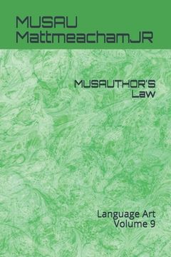 portada MUSAUTHOR'S Law: Language Art Volume 9 (en Inglés)