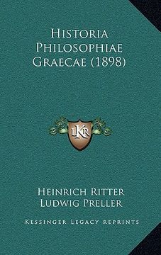portada Historia Philosophiae Graecae (1898) (en Latin)