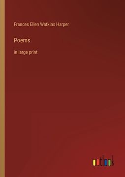 portada Poems: in large print (en Inglés)