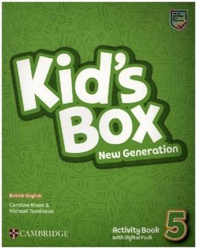 portada Kid's box new Generation. Level 5. Activity Book With Digital Pack (en Alemán)
