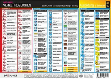 portada Info-Tafel-Set Verkehrszeichen (in German)