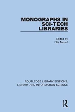 portada Monographs in Sci-Tech Libraries (en Inglés)