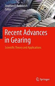 portada Recent Advances in Gearing: Scientific Theory and Applications 