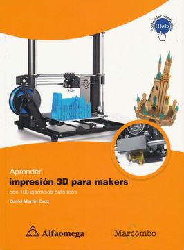 portada Aprender Impresion 3d Para Makers (in Spanish)