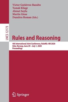 portada Rules and Reasoning: 4th International Joint Conference, Ruleml+rr 2020, Oslo, Norway, June 29 - July 1, 2020, Proceedings