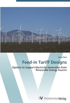 portada Feed-in Tariff Designs: Options to Support Electricity Generation from Renewable Energy Sources