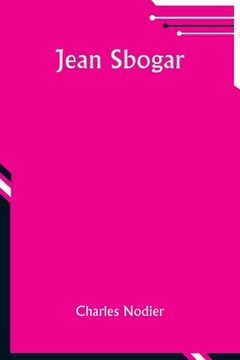 portada Jean Sbogar (en Francés)